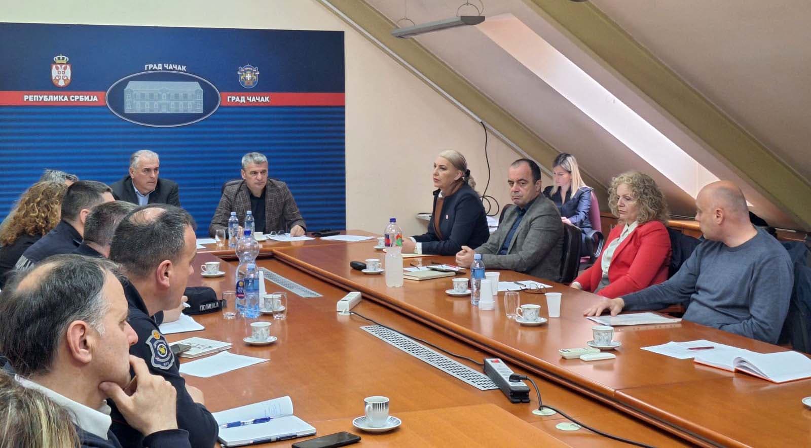 Todorović: Situacija na vodotokovima prvog i drugog reda u Čačku je stabilna
