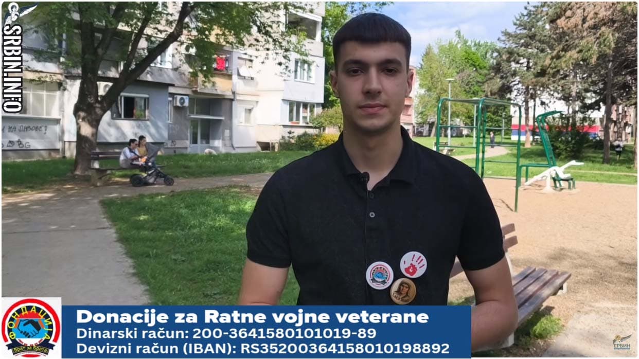 Maturant Vanja Zokić pešači od Beograda do Ostroga, sa ratnim vojnim veteranima sutra dolazi u Čačak
