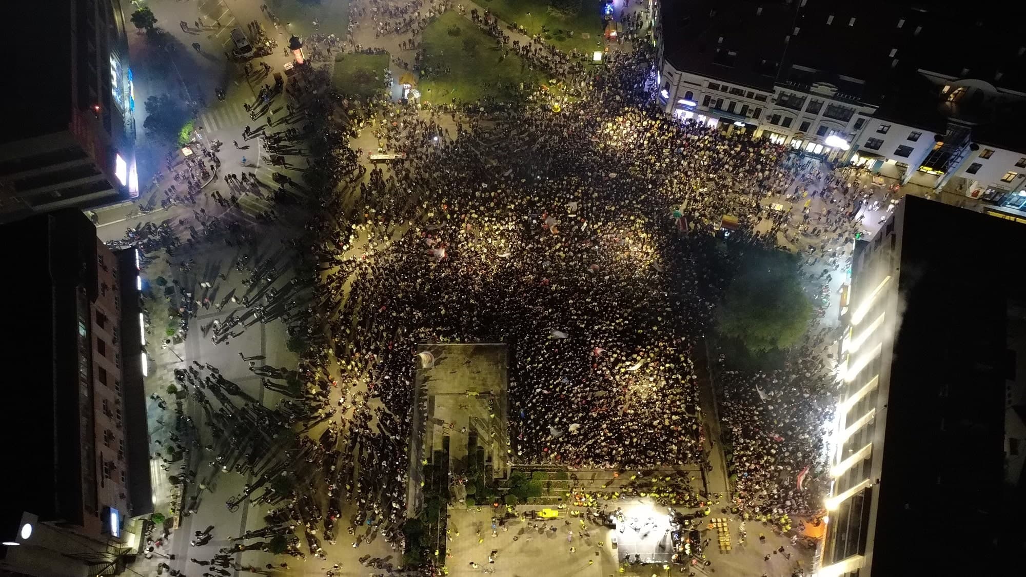 Arhiv javnih skupova: Najveći protest u Čačku posle 5. oktobra - studentski protest "Zadnji voz za Čačak"