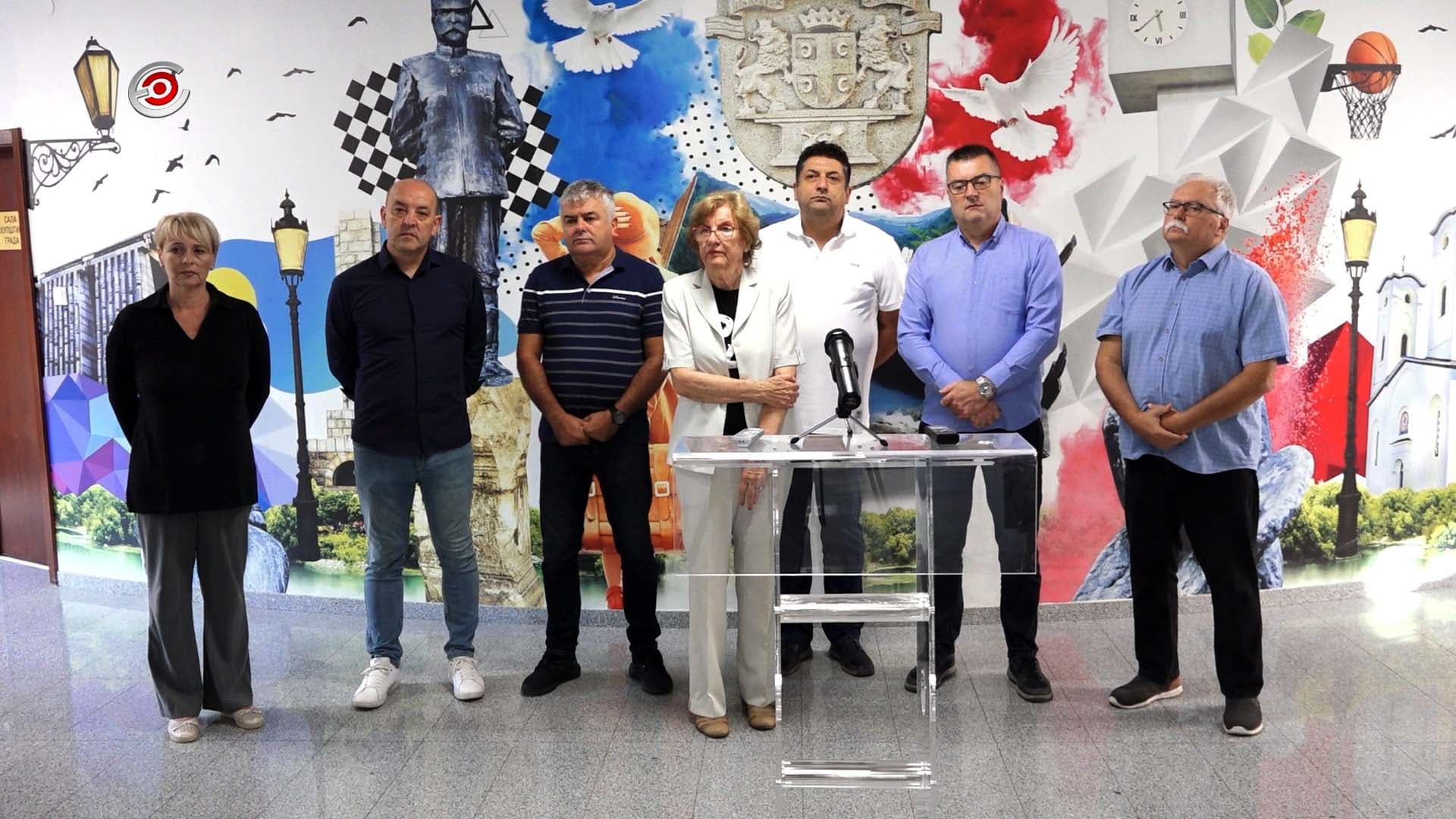 Čačanska opozicija: Ujedinjeni smo kao nikada do sada, sukobi u vladajućoj koaliciji nas ne interesuju (VIDEO)