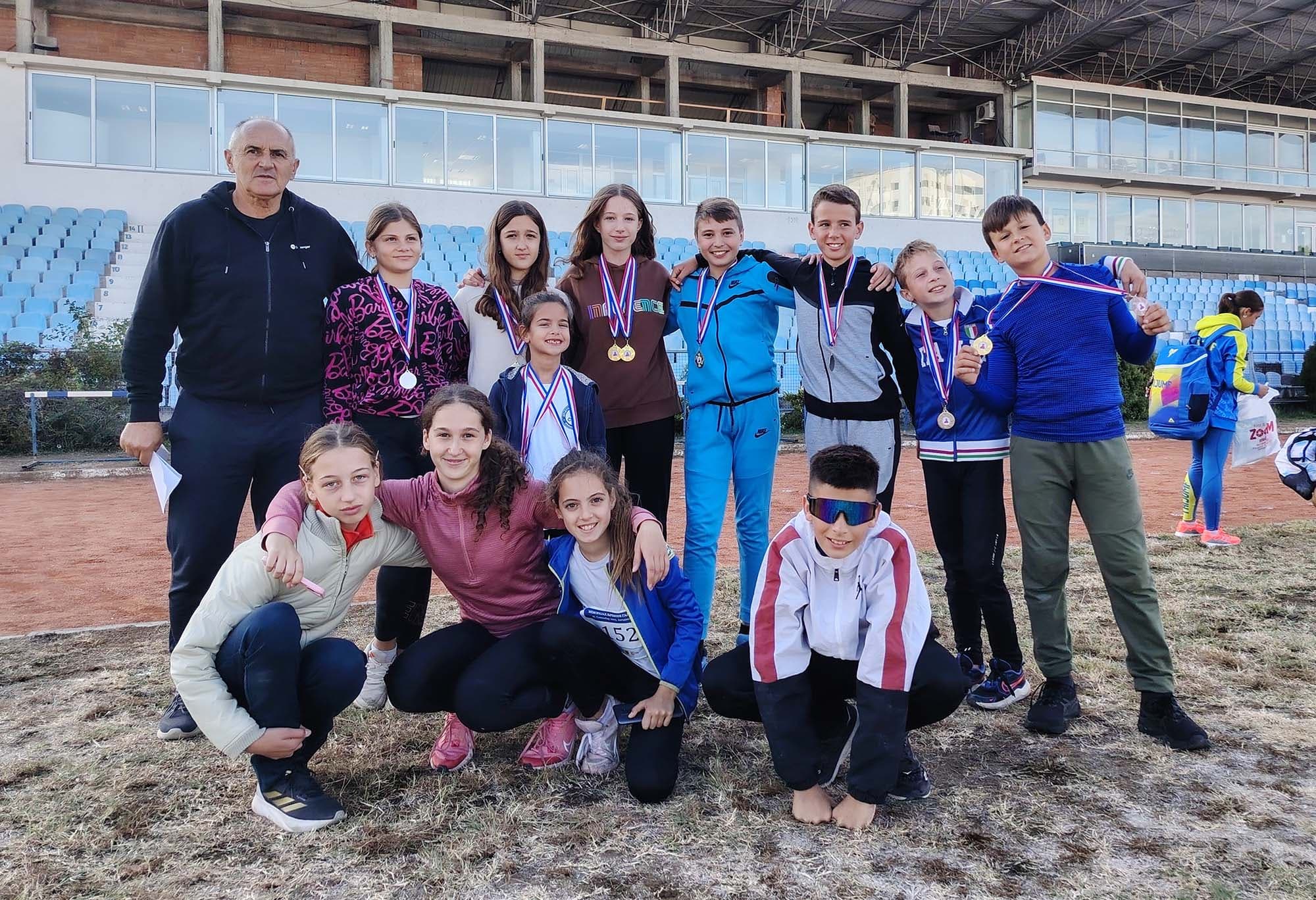 Veliki uspeh Atletskog kluba "ČAAK" na Međunarodnom mitingu u Jagodini
