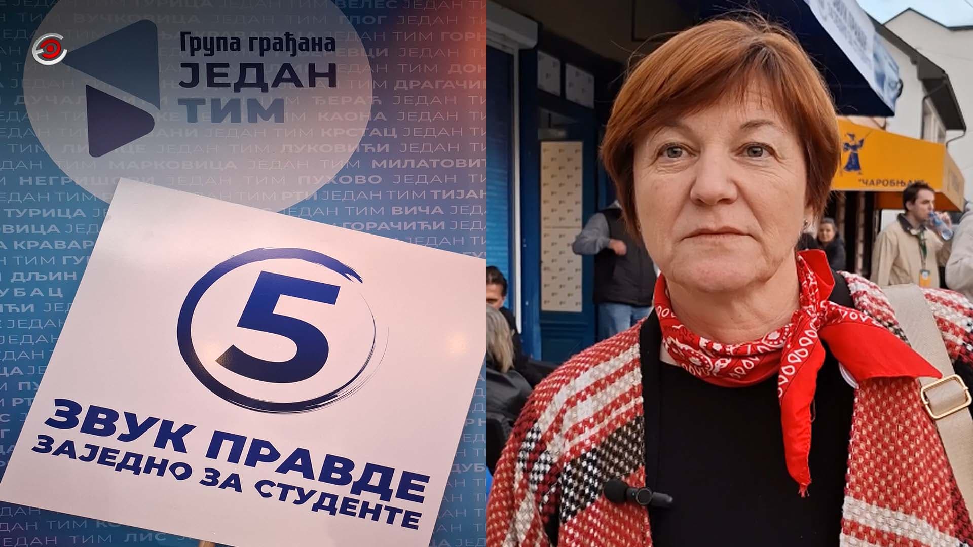 Mirjana Kern: Borimo se goloruki protiv državne mašinerije u Lučanima (VIDEO)