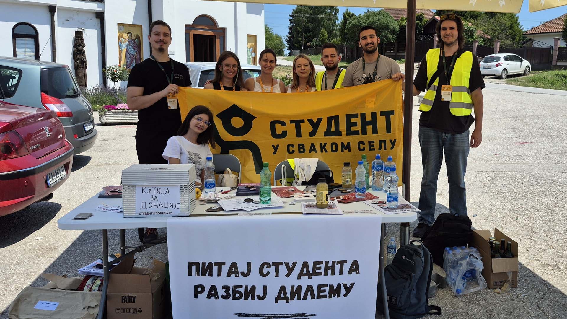 Karavan "Student u svakom selu" stigao u Preljinu i Čačak (VIDEO)