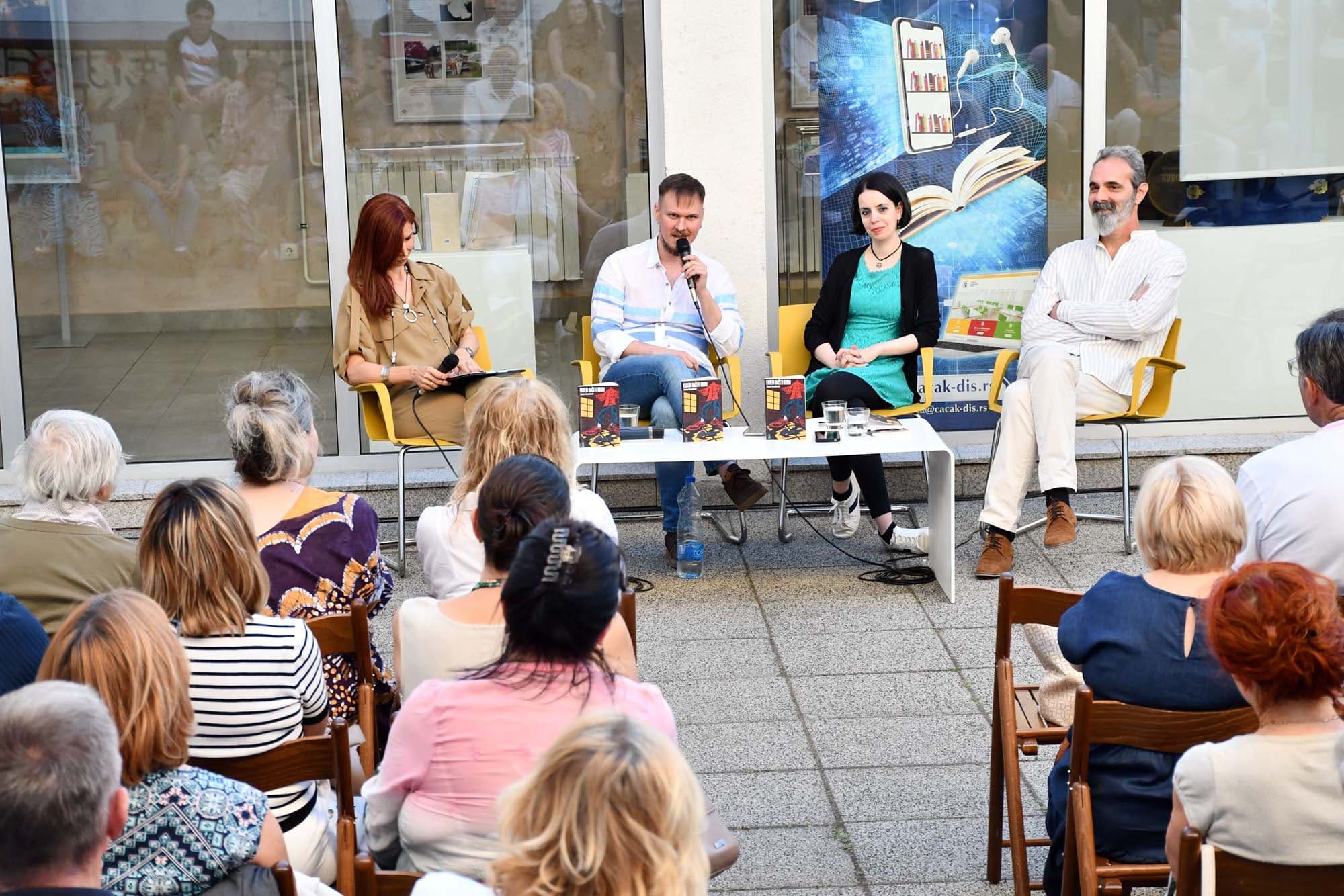 Promocija zbirke priča "Ekseri načeti rđom", čačanskog autora Jovana Kovačevića