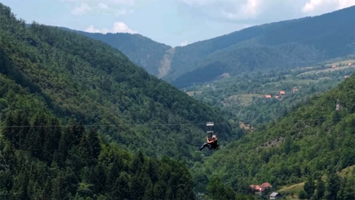 Najduži zip lajn u Srbiji od sada donosi još veću dozu adrenalina