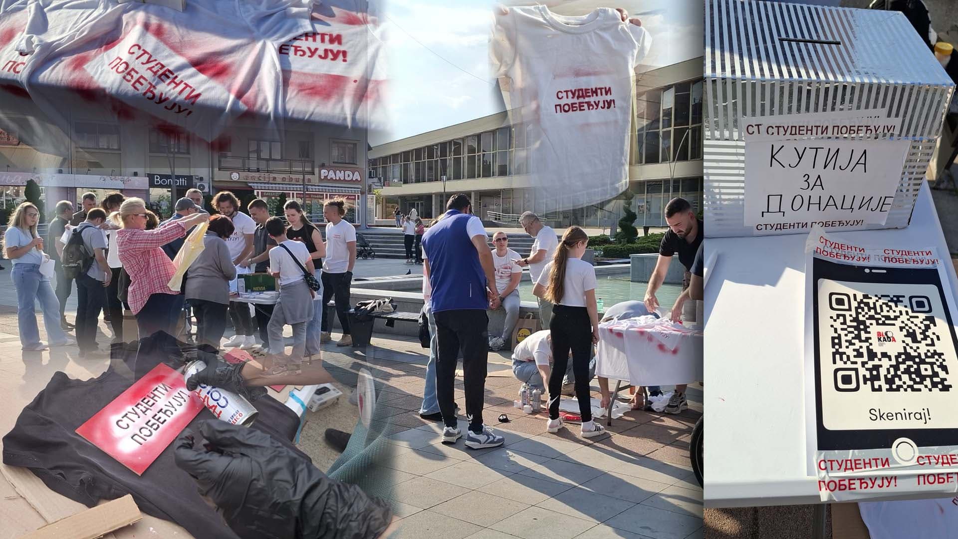 Studentske akcije predstojećeg vikenda u Čačku: Bazar na Gradskom trgu i tribina o izbornoj kontroli