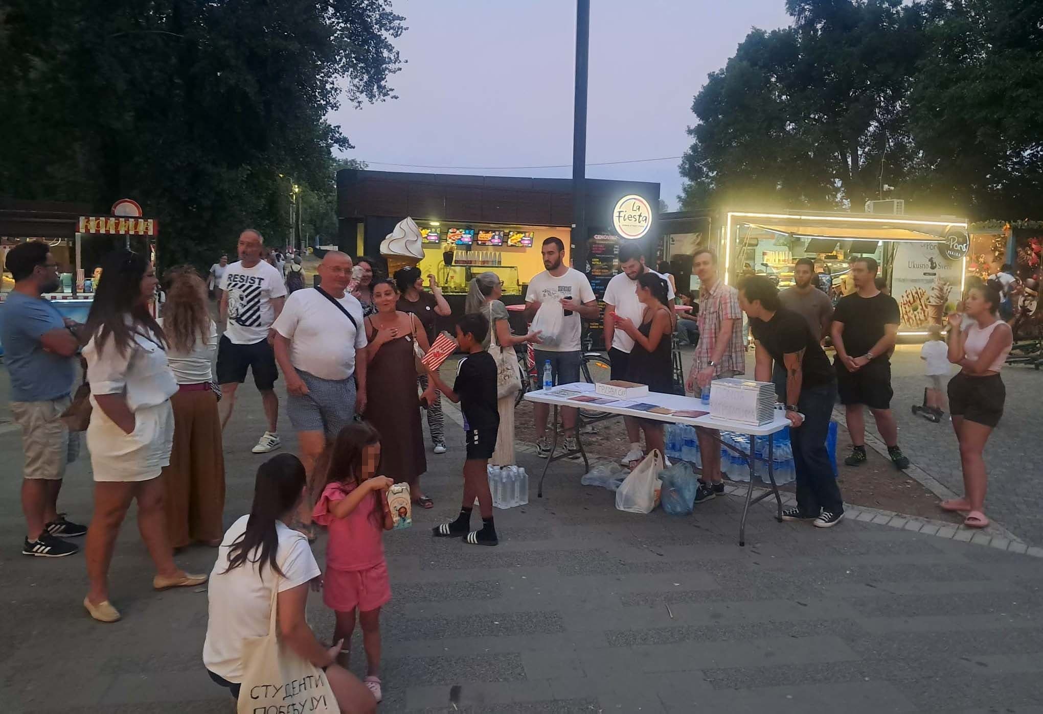 Čačanski studenti u humanoj misiji: Prikupljena pomoć za vatrogasce koji se bore sa vatrenom stihijom na Stolovima