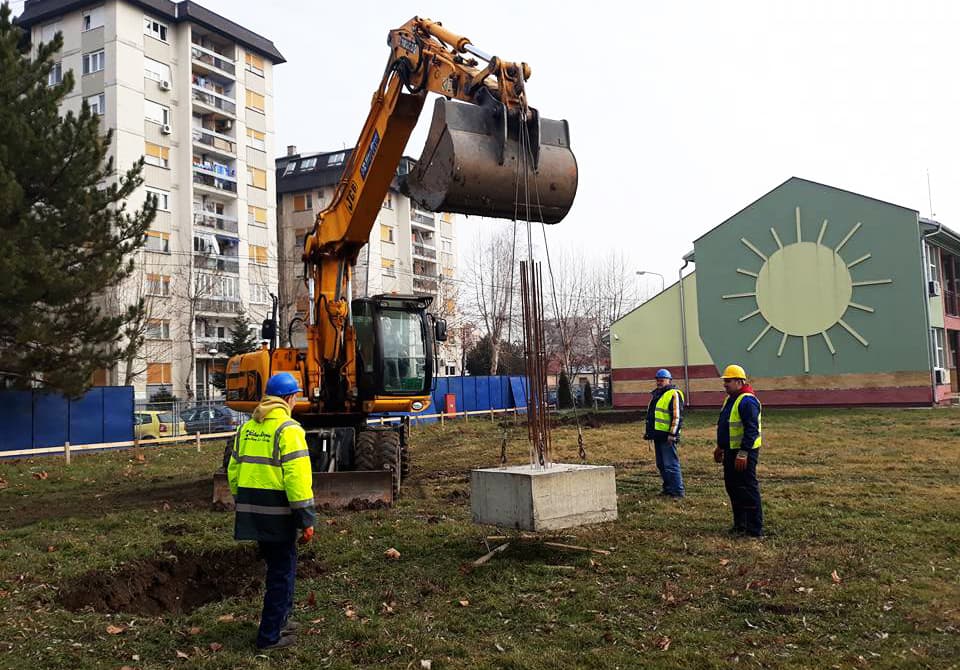 Čačak: Počeli radovi na izgradnji fiskulturne sale za učenike Škole "1. novembar" i korisnike "Zračka"