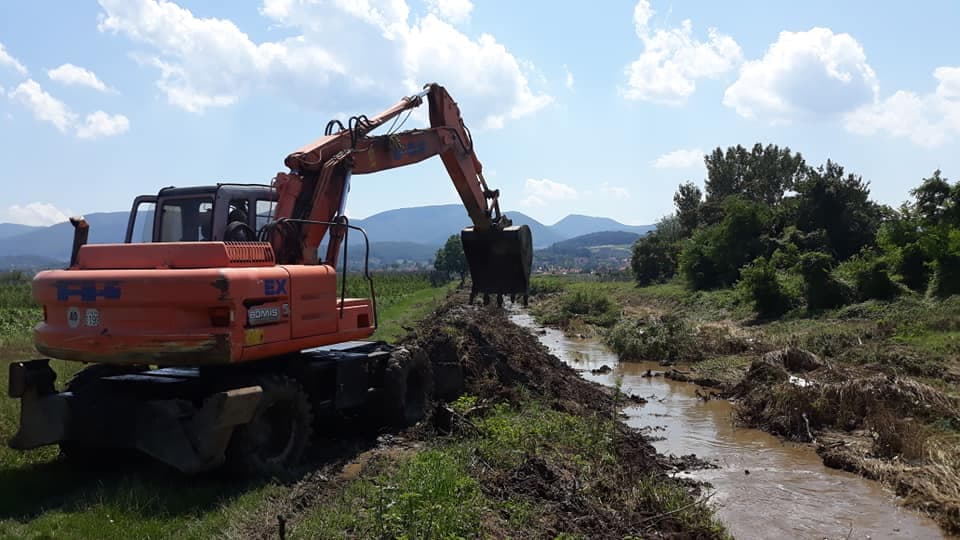 Podignut odbrambeni bedem na Ateničkoj reci