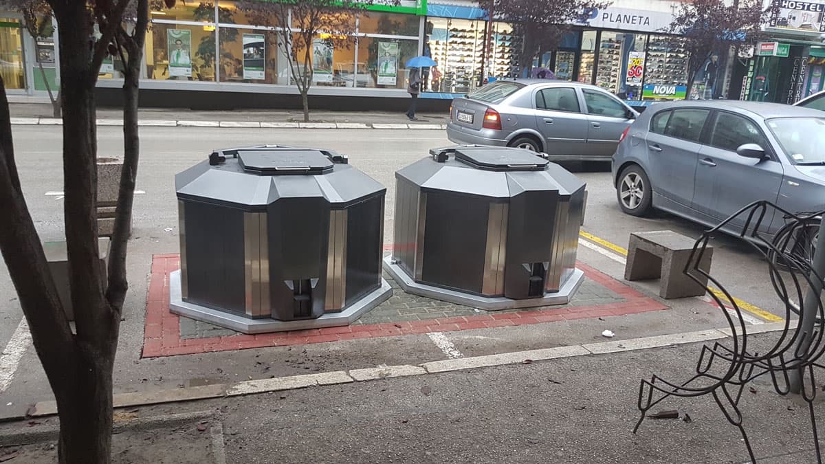 Novi podzemni kontejneri u Čačku na 5 lokacija (FOTO)