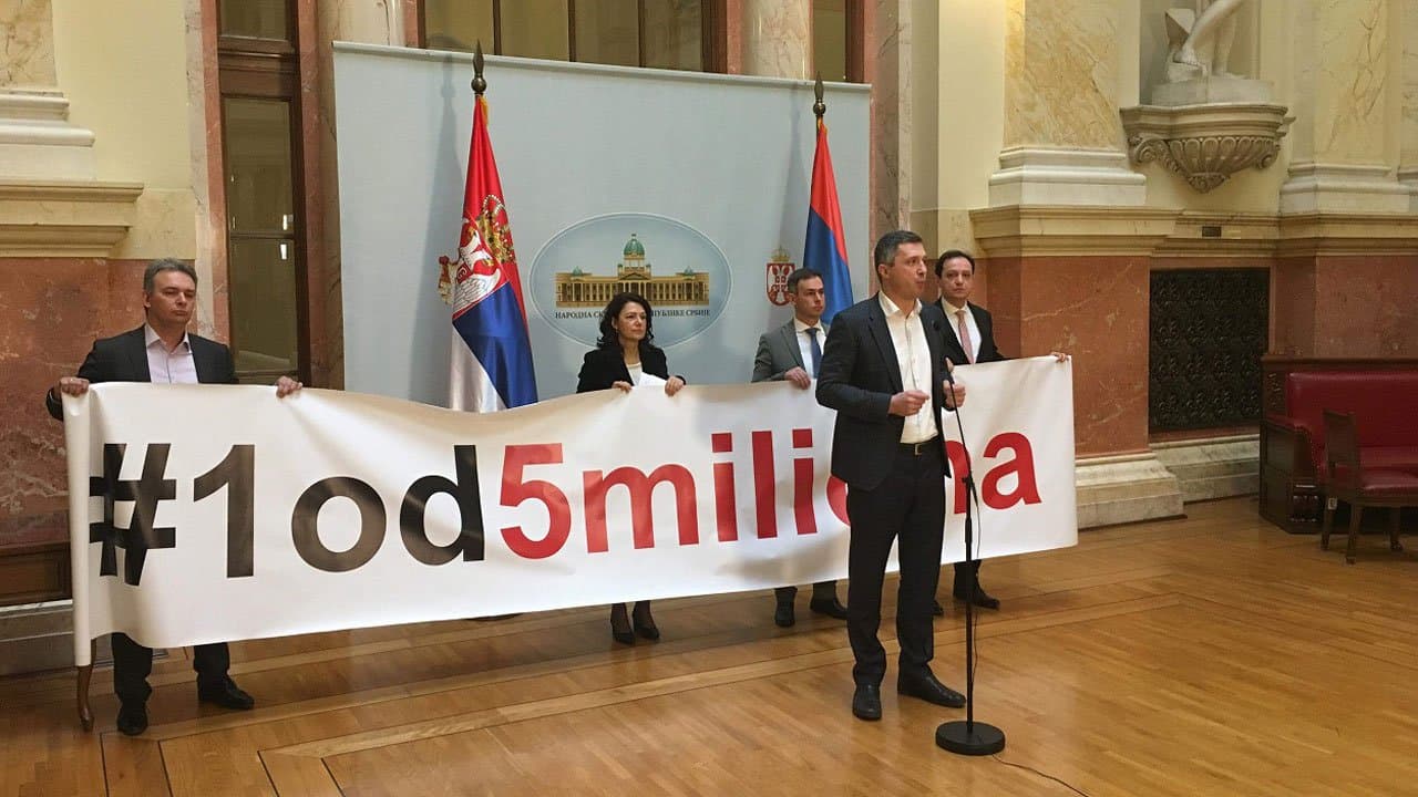 Dveri: Opozicija ispunila obećanje iz Sporazuma sa narodom
