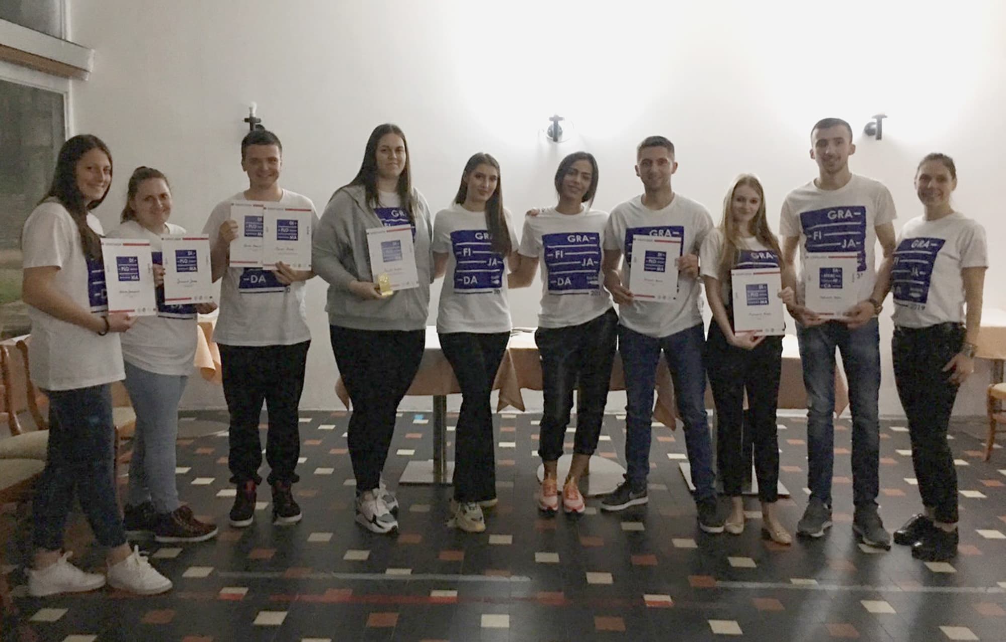 Veliki uspeh čačanskih studenata na Grafijadi