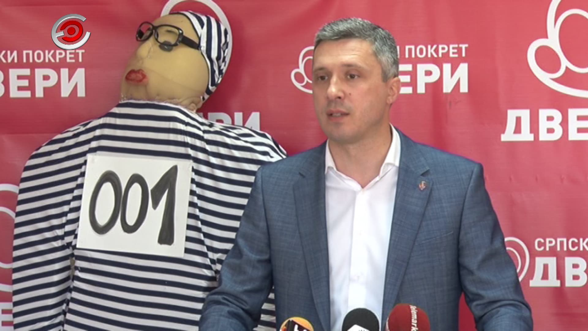Bošku Obradoviću ponovo zabranjen ulaz na Kosovo i Metohiju (VIDEO)