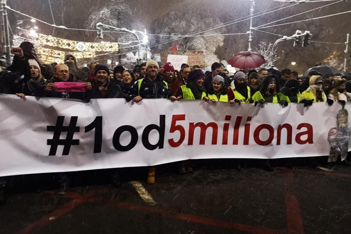 Jedan od pet miliona: Celokupna opozicija da napusti okrugle stolove i proglasi bojkot izbora