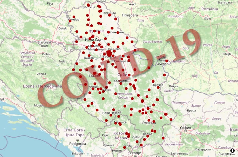 MAPA: Pronađite COVID-19 ambulantu u svom gradu