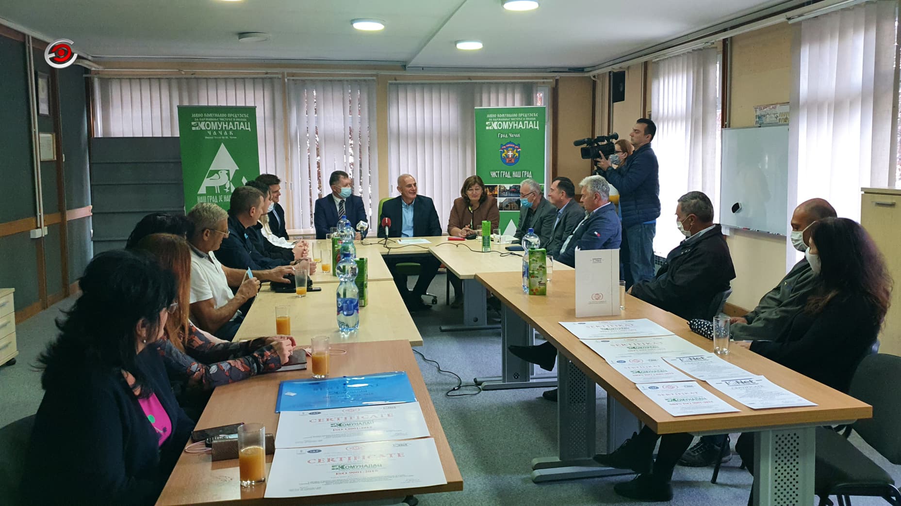 JKP "Komunalac" Čačak vodeći u okrugu i regionu sa međunarodnim standardima iz oblasti zaštite životne sredine