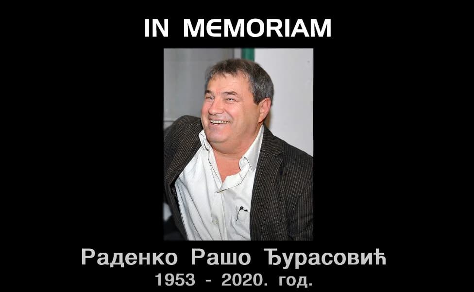 IN MEMORIAM - Radenko Rašo čurasović