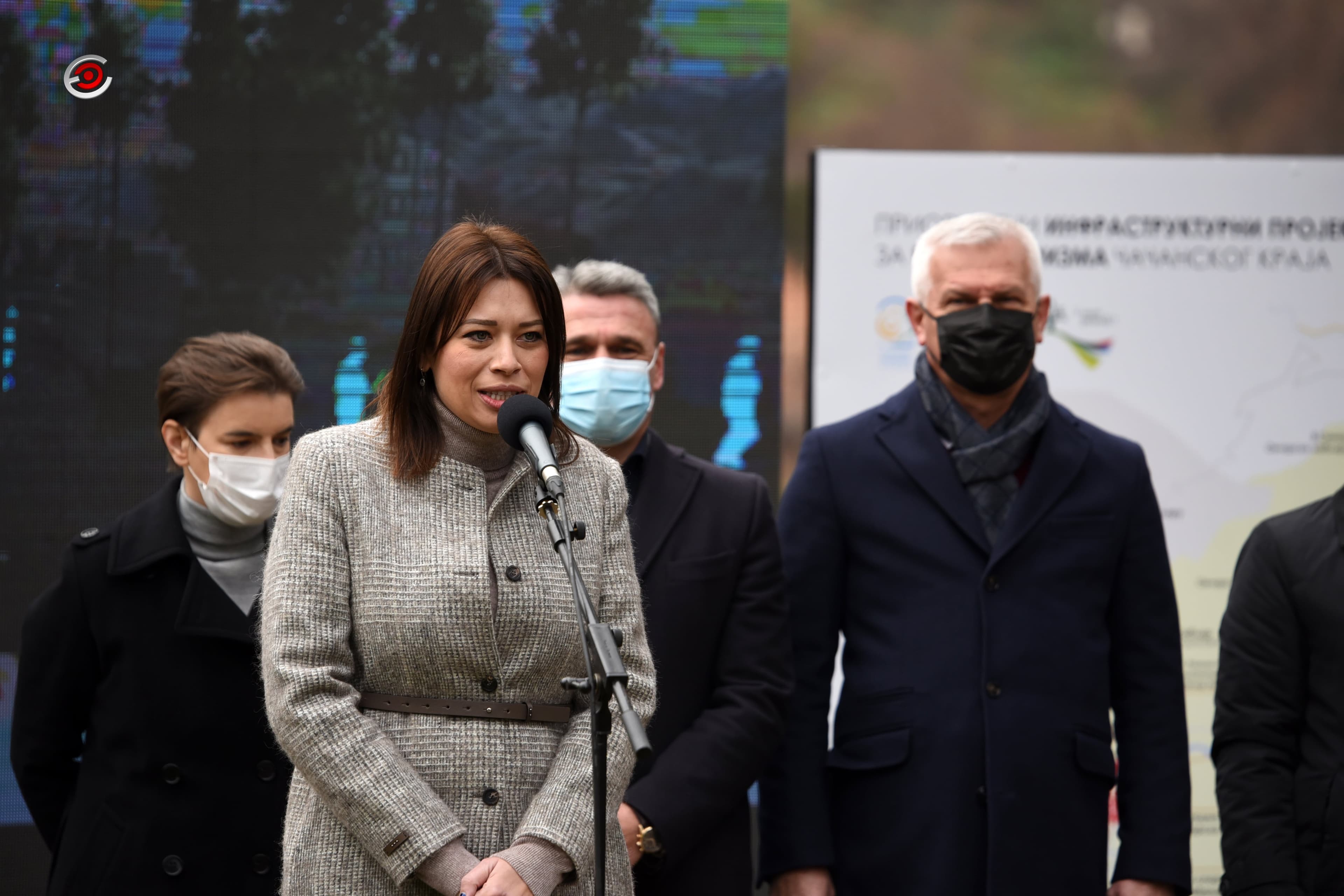 Ministarka zaštite životne sredine Irena Vujović u poseti Čačku