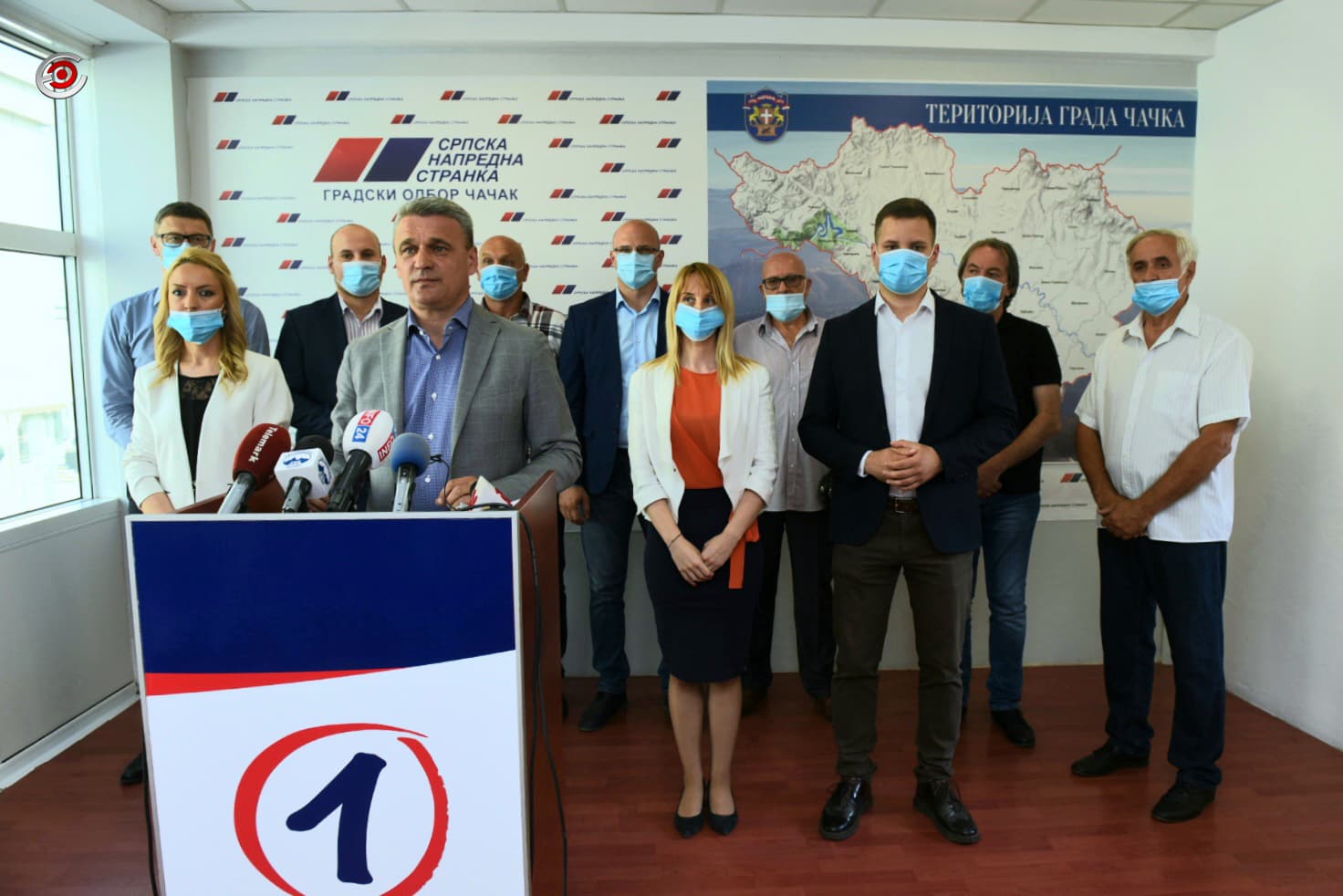 SNS Čačak: Bezrezervna podrška državnom rukovodstvu na čelu sa predsednikom Aleksandrom Vučićem