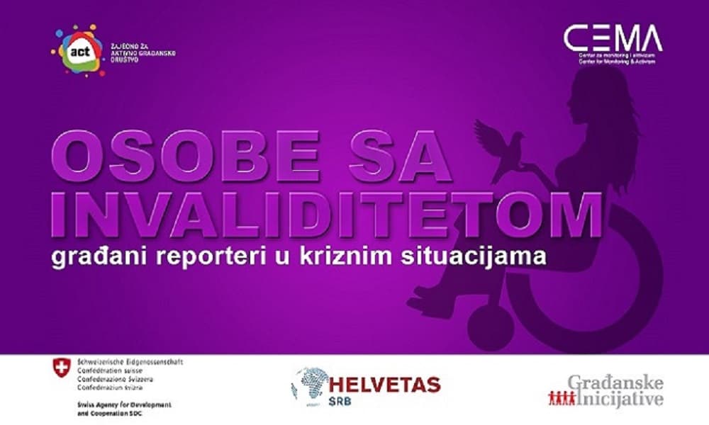 ISTRAŽIVANJE: Osobe sa invaliditetom u lokalnim medijima
