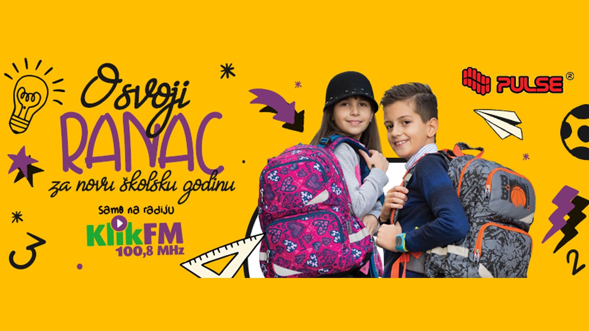 Uz radio Klik FM lakši polazak u školu