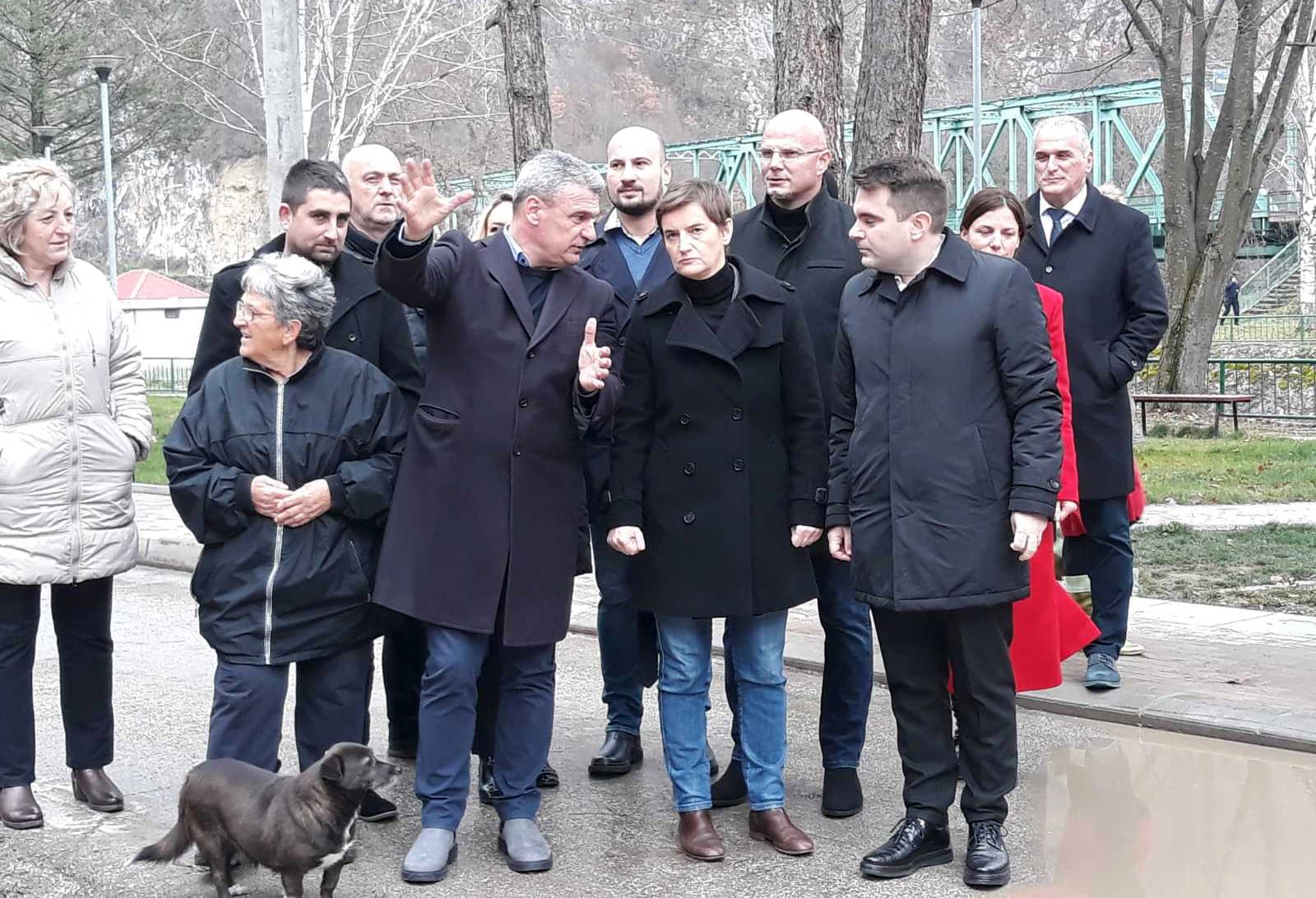Premijerka Brnabić u poseti Ovčar Banji