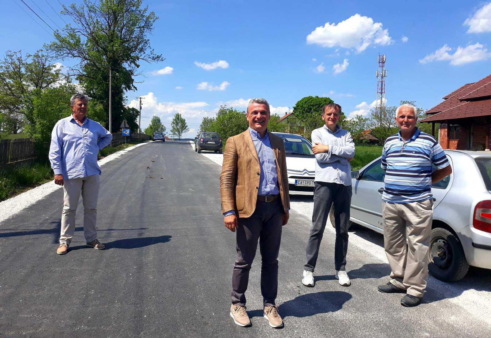 Asfaltirane saobraćajnice u Mojsinju