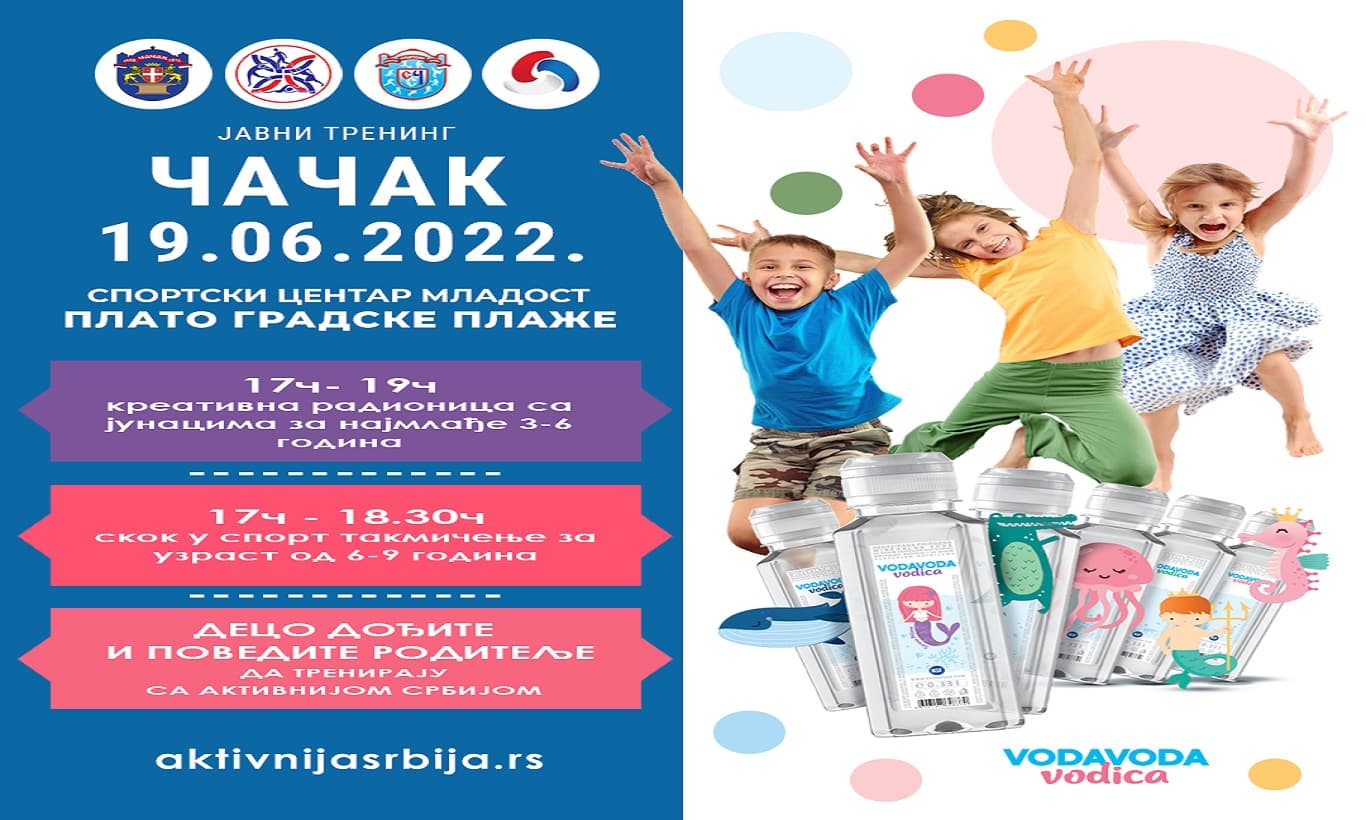 Karavan zdravlja "Aktivnija Srbija" u Čačku