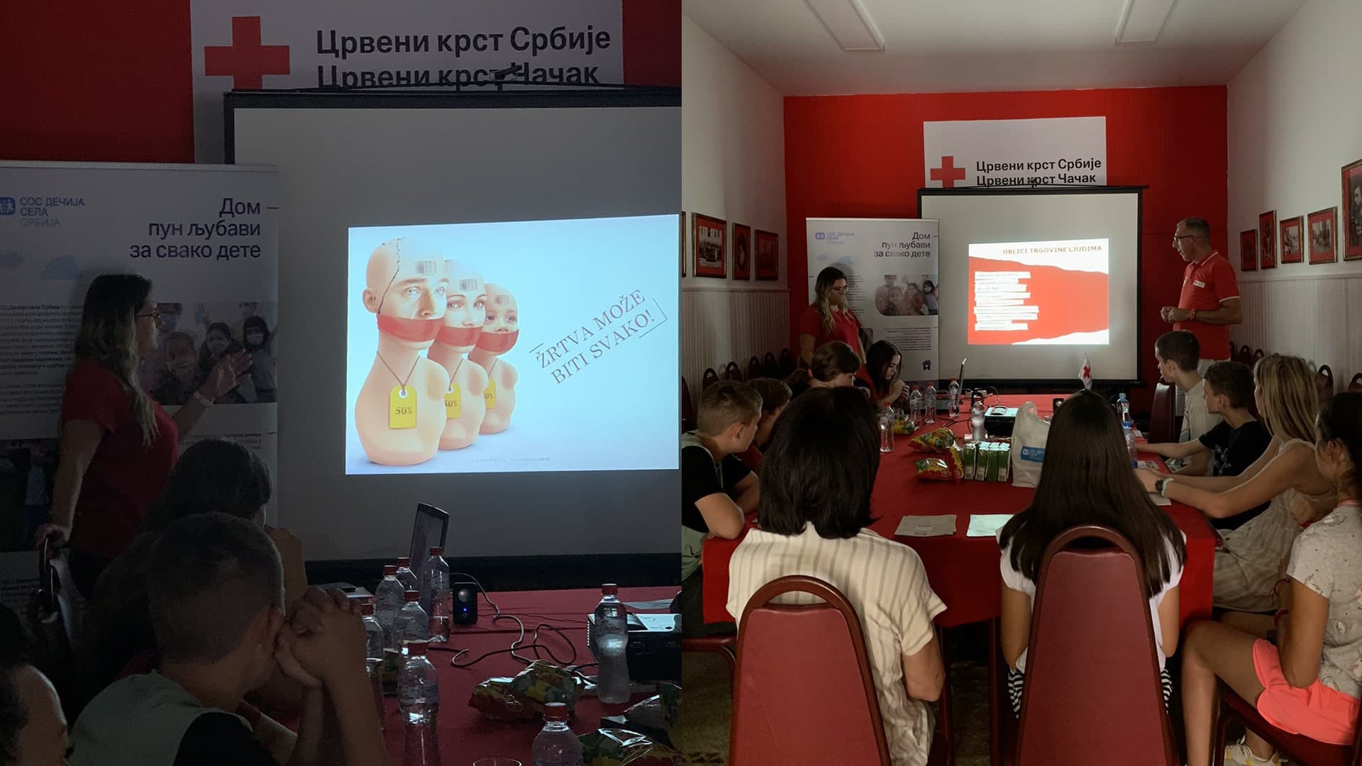 U čačanskom Crvenom krstu obeležen Svetski dan borbe protiv trgovine ljudima