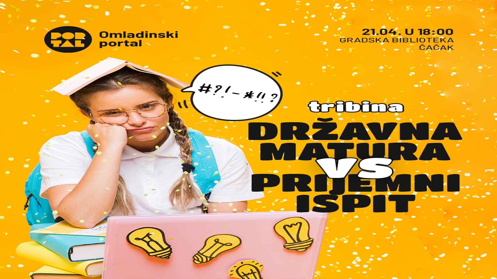 Tribina Klik FM - Državna matura vs. Prijemni ispit