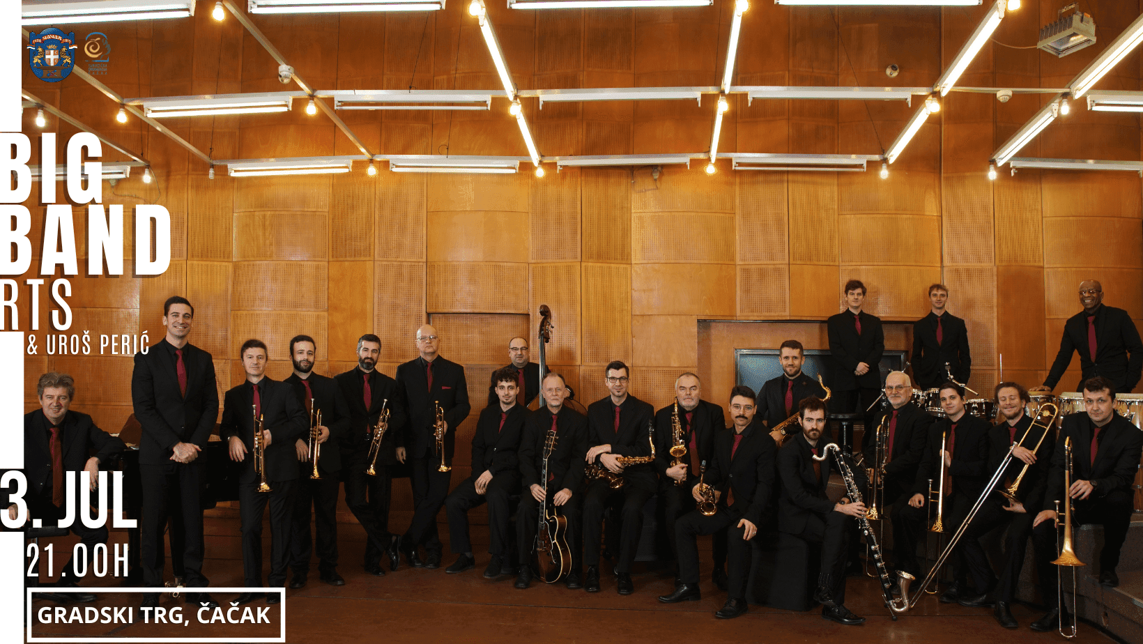 Večeras koncert Big Bend-a Radio - televizije Srbije u Čačku