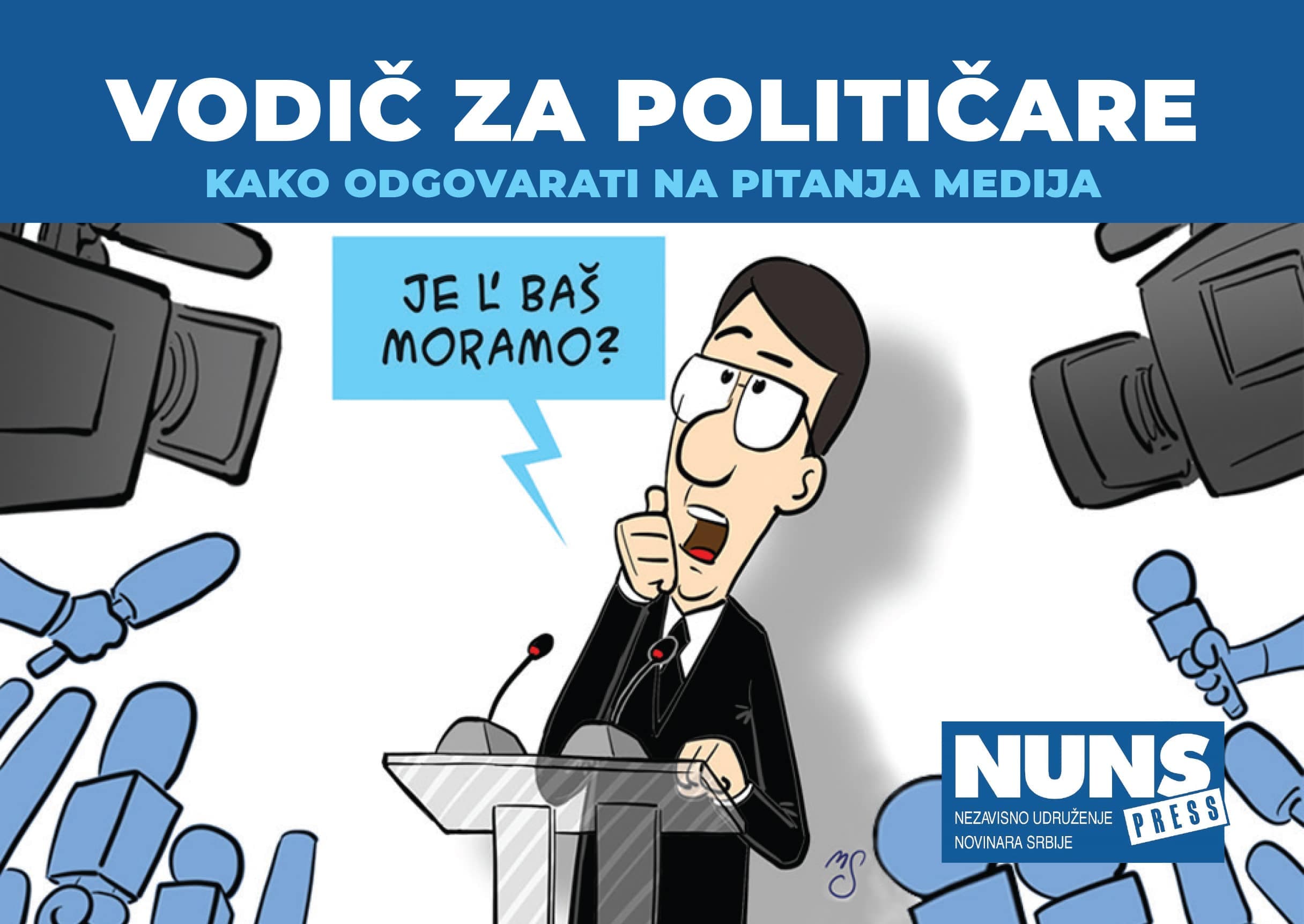 NUNS poslao "Vodič za tolerantno ponašanje političara prema novinarima" predsedniku opštine Bačka Palanka