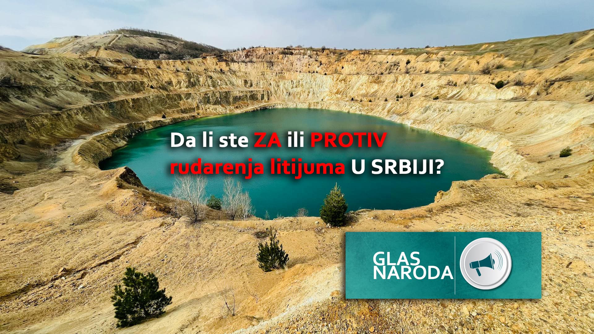 GLAS NARODA: Da li ste ZA ili PROTIV rudarenja litijuma u Srbiji? (VIDEO)