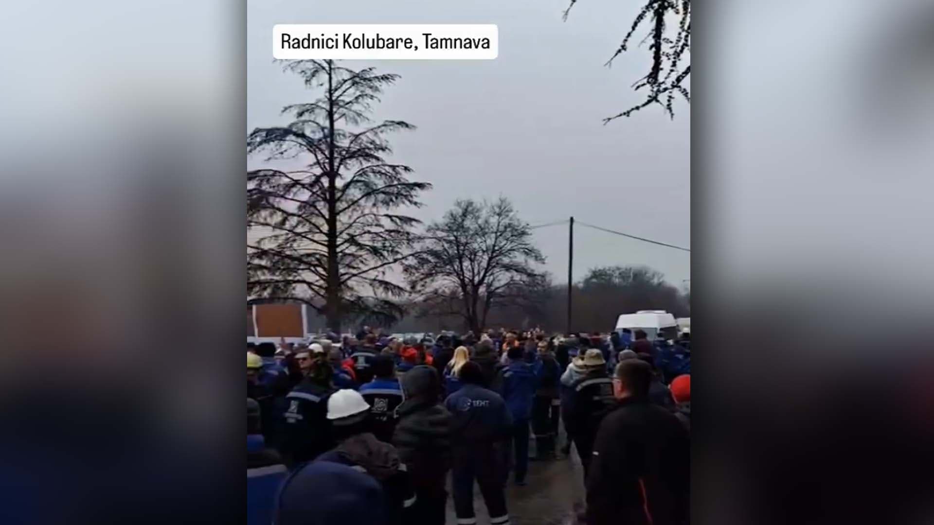 Deo radnika Kolubare obustavio rad i održao 15 minuta tišine, EPS kaže da je proizvodnja stabilna