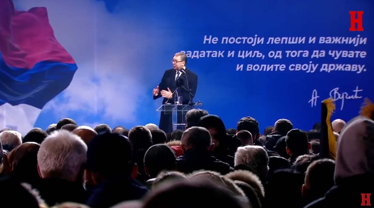 Vučić iz Jagodine poručio: Novi pokret za budućnost države i protiv povratka u prošlost