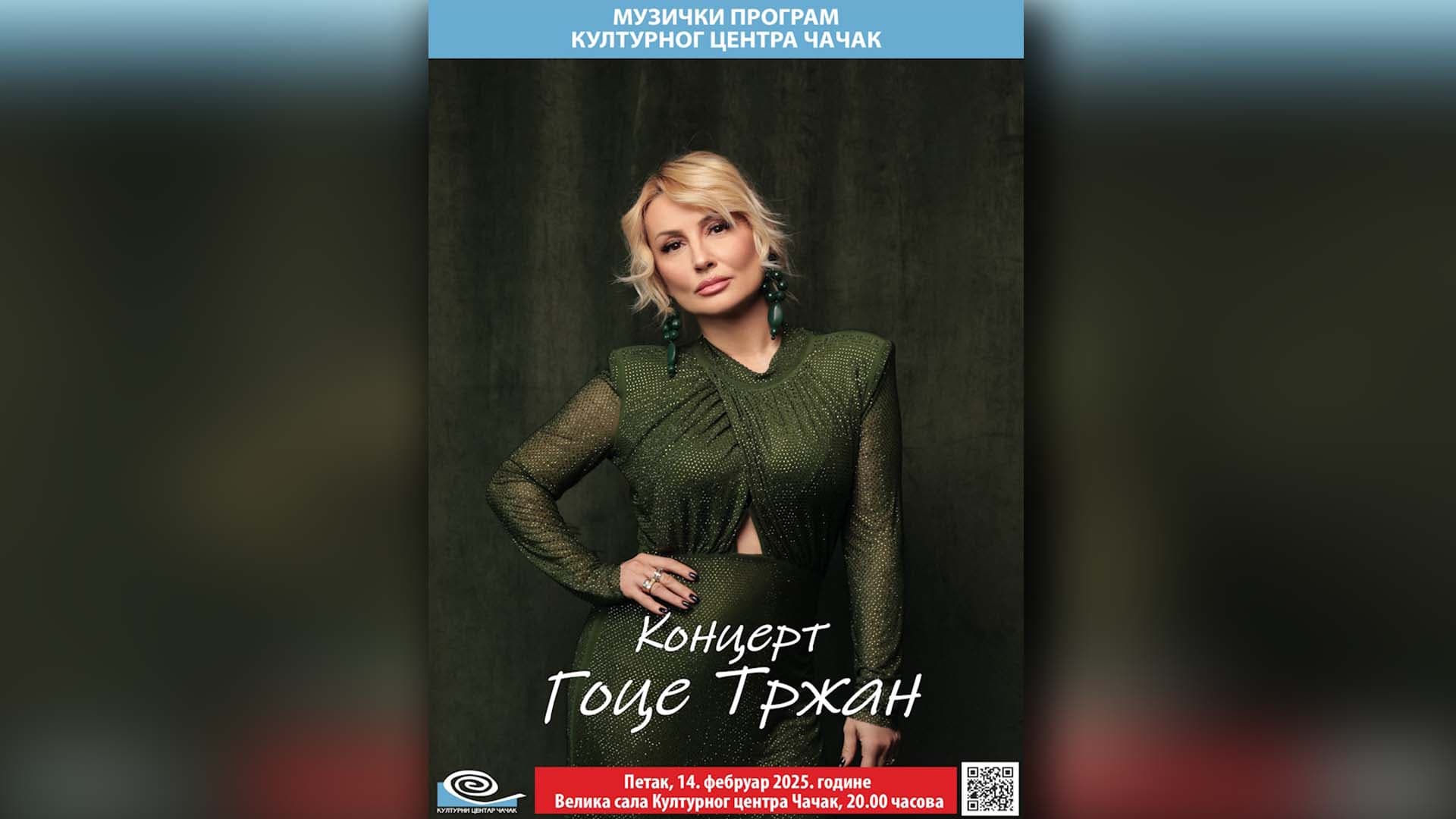 Koncert Goce Tržan u Čačku