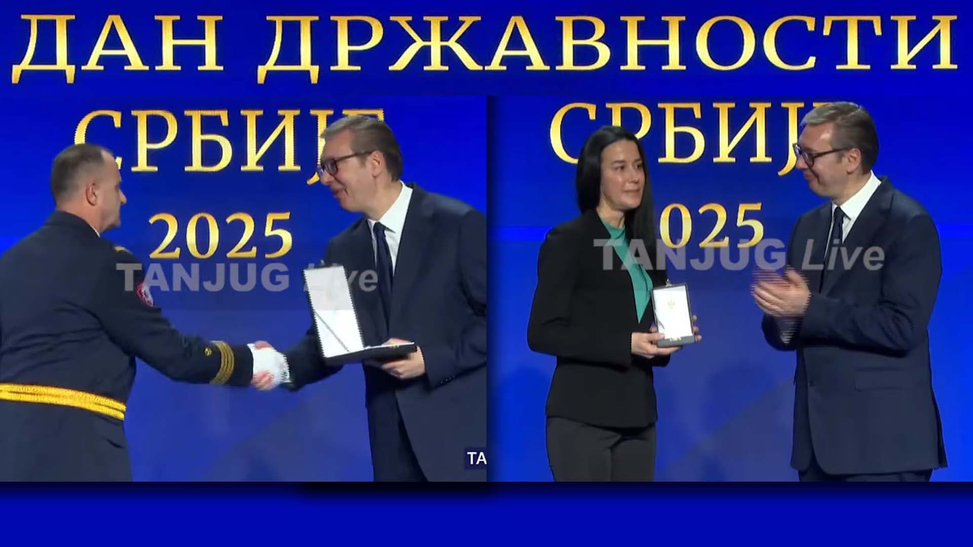 Sretenjska odlikovanja za Tehnički remontni zavod Čačak i Tatjanu Obradović