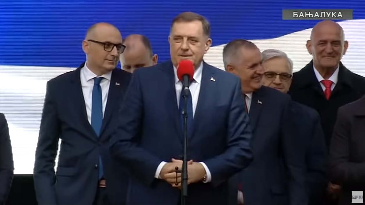 Milorad Dodik osuđen na godinu dana zatvora i šest godina zabrane obavljanja funkcije