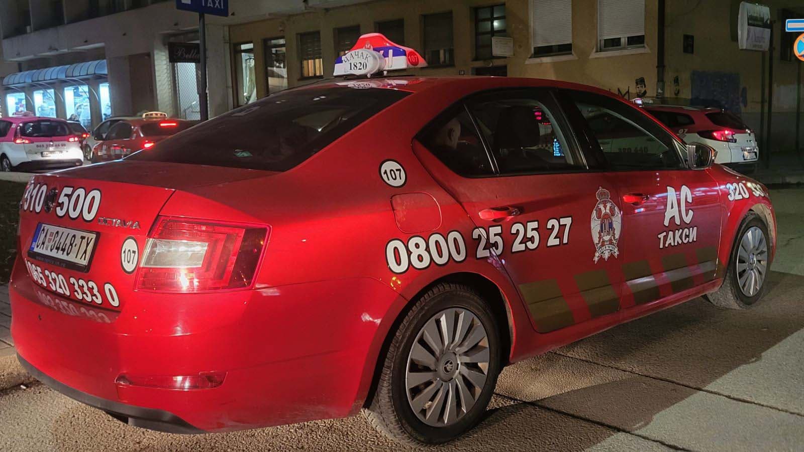 Čačanski "AS taxi" ide u Niš po studente i maturante