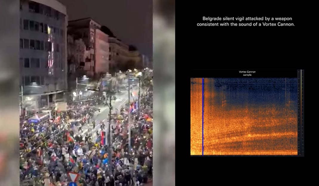 CRTA: Eksperti Earshot na snimcima "zvučnog udara" utvrdili buku kakvu proizvodi Vortex Ring Gun ili Vortex Cannon