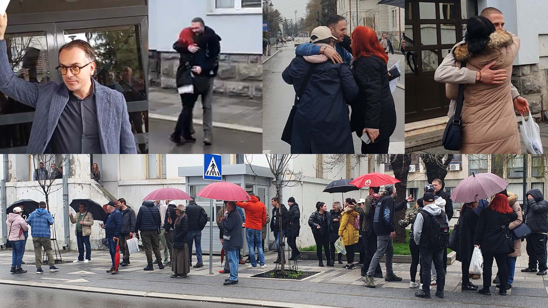 Ukinut pritvor građanskim aktivistima - Ćalović: Ovo je pobeda institucija i pravde (VIDEO)