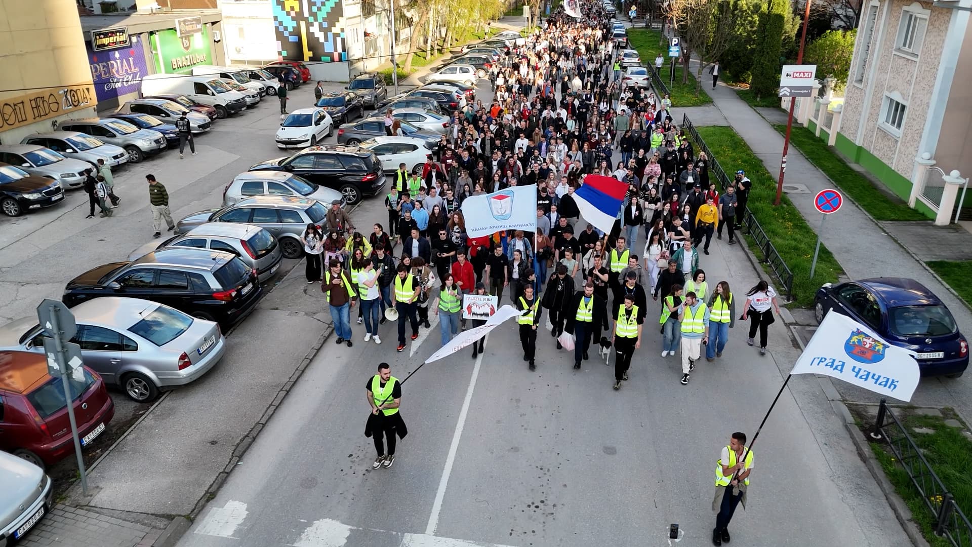 U Čačak stižu studenti i maturanti iz Užica, Požege i Valjeva, evo kako možete pomoći svojim donacijama