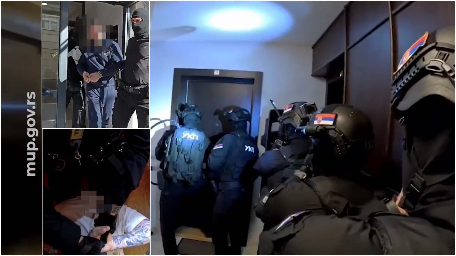 U Čačku uhapšeni pripadnici kriminalne grupe zbog iznude i zelenaštva (VIDEO)
