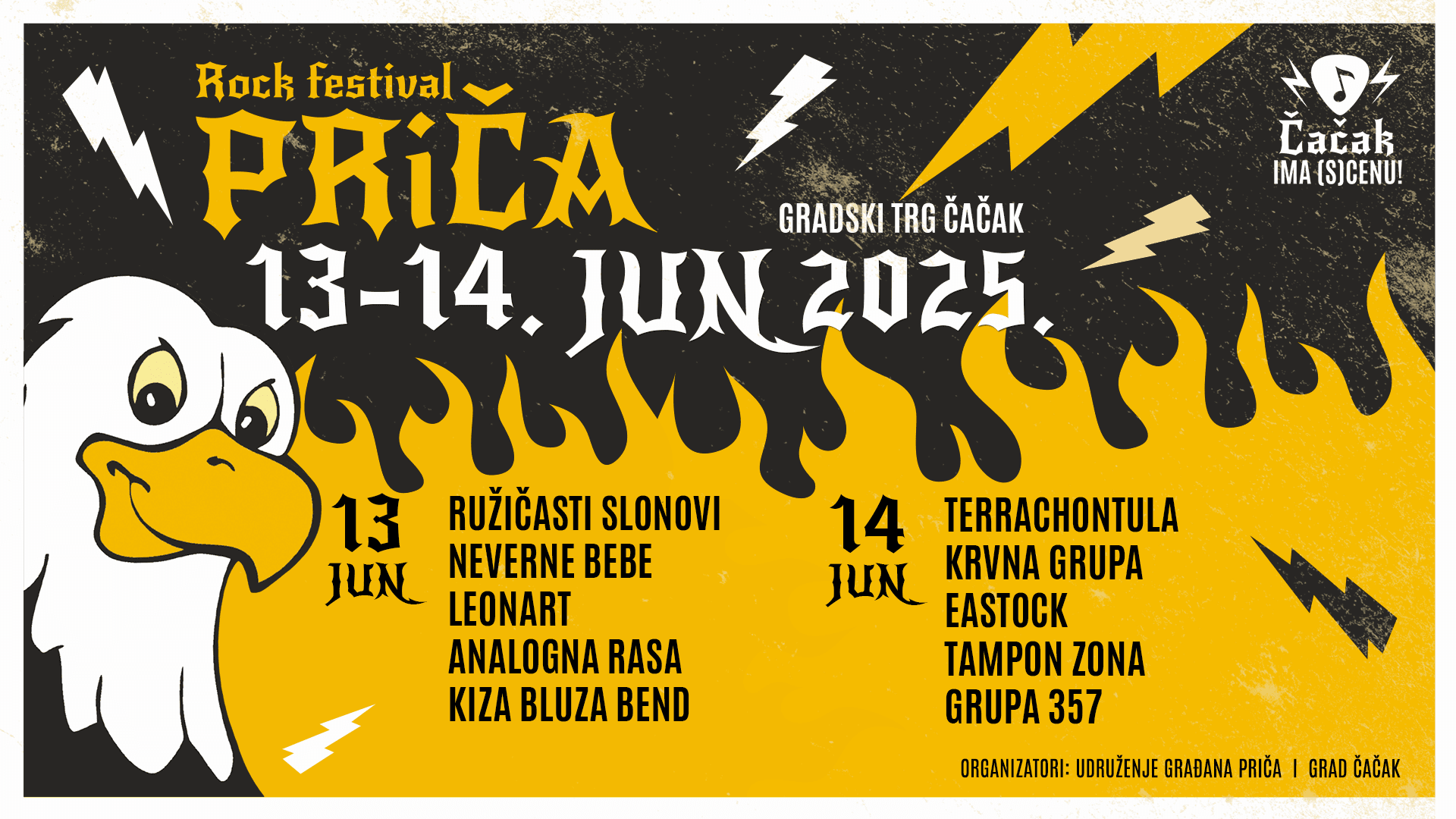 Jubilarni 10. Festival PRiČA ove godine na Gradskom trgu