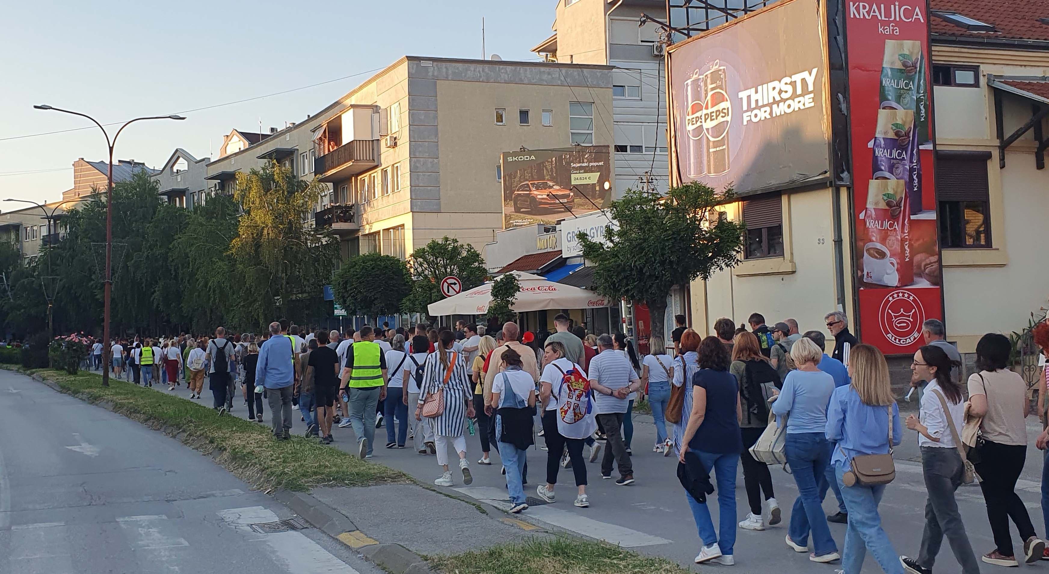 Studentska akcija "Vostani Serbije" u više od 30 gradova, u Čačku održana protestna šetnja (FOTO)