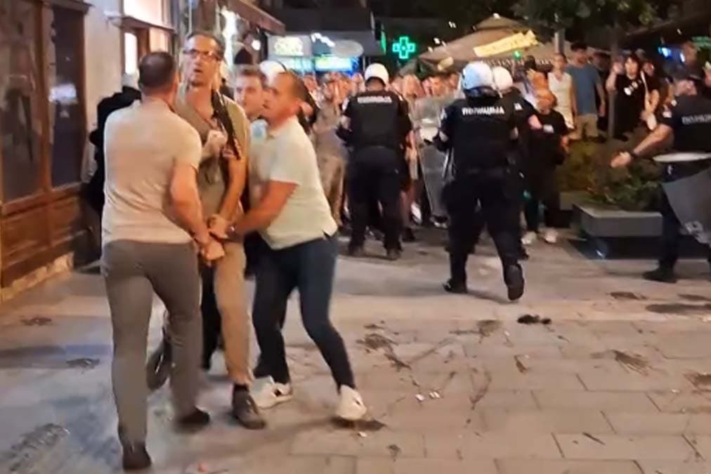 Saopštenje PU Čačak povodom dešavanja na protestu i hapšenja građanskog aktiviste