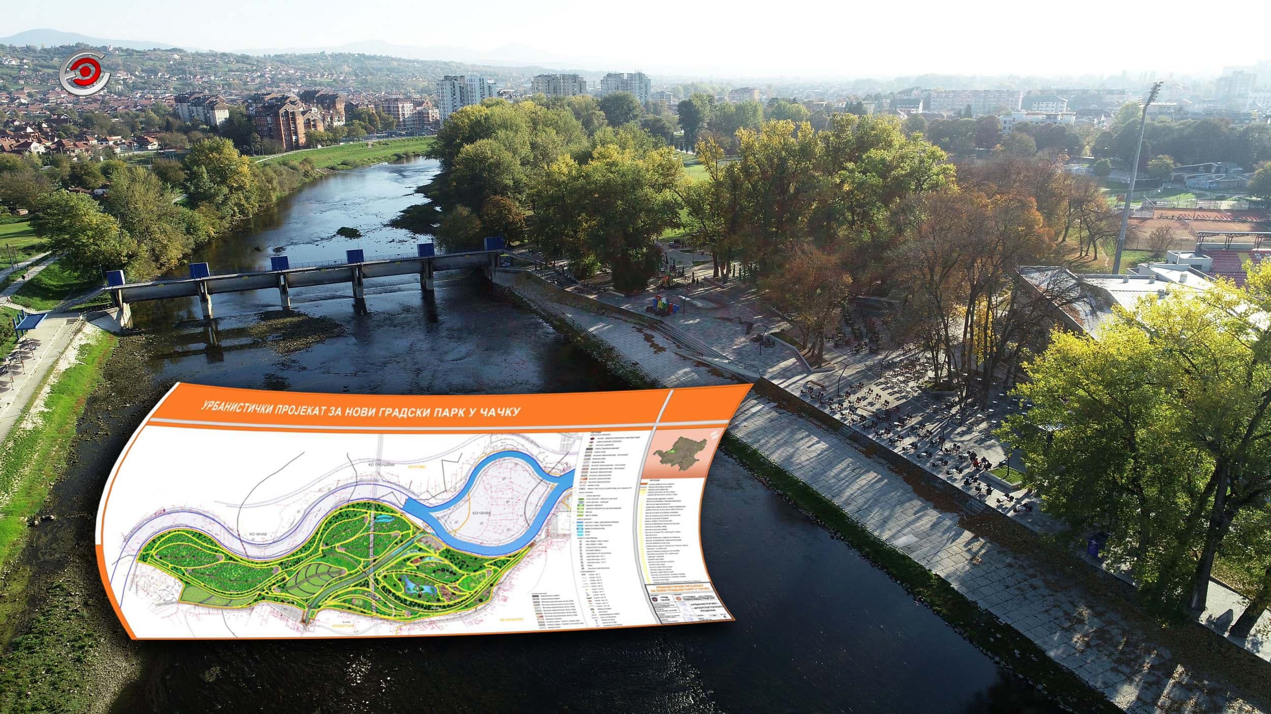 Izrađen projekat za novi gradski park "Moravski lisnik"