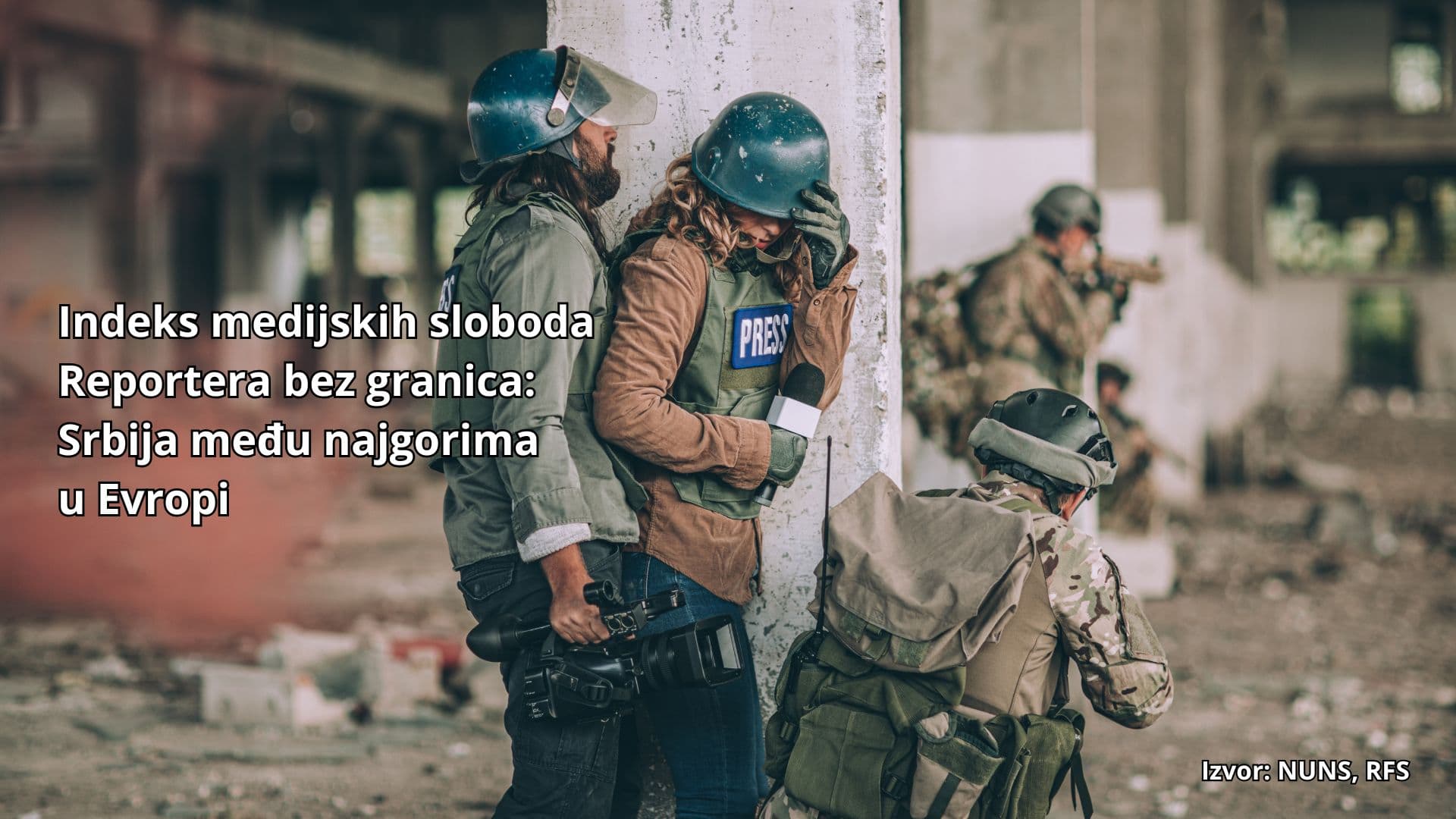 Indeks medijskih sloboda Reportera bez granica: Srbija među najgorima u Evropi