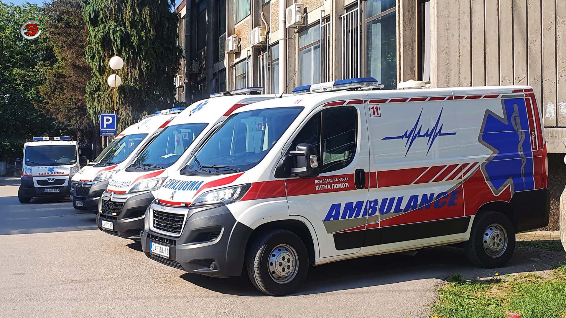 Starija žena povređena kao pešak u Ivanjici, primljena u čačansku bolnicu