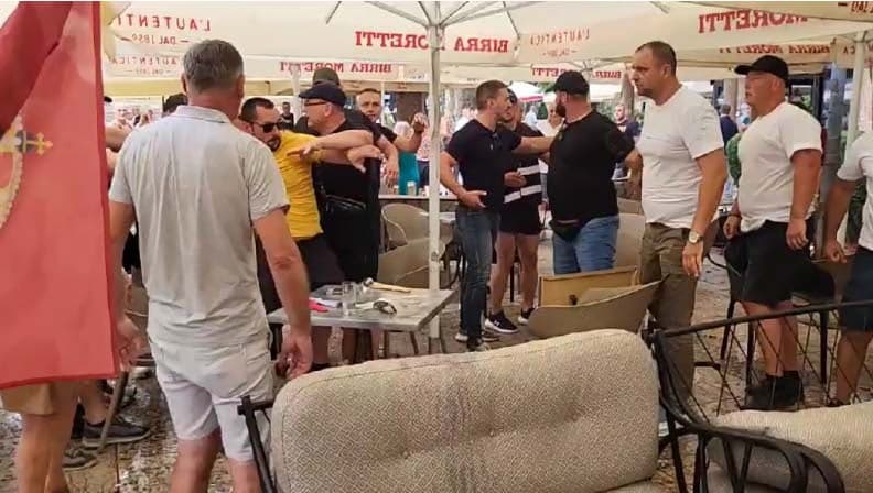 Sukob građanskih aktivista i SNS redara u Užicu, policija reagovala u poslednjem momentu